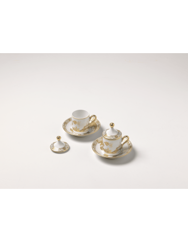 Ginori 1735 Oriente Italiano aurum coffee set...