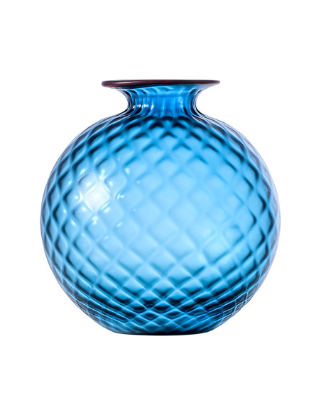 Venini Monofiori Balloton Horizon vase. Large