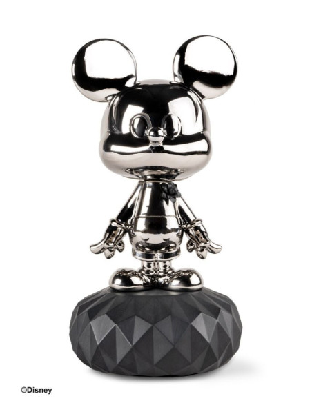 Lladró Mickey Mouse Platinum Sculpture
