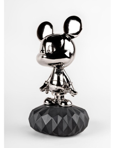 Lladró Mickey Mouse Platinum Sculpture