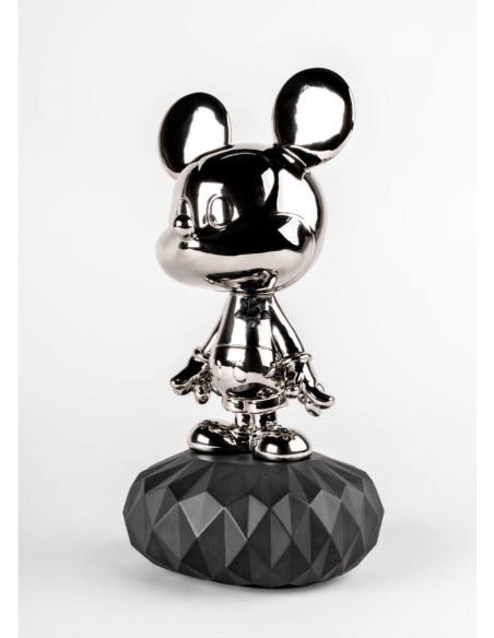 Lladró Mickey Mouse Platinum Sculpture