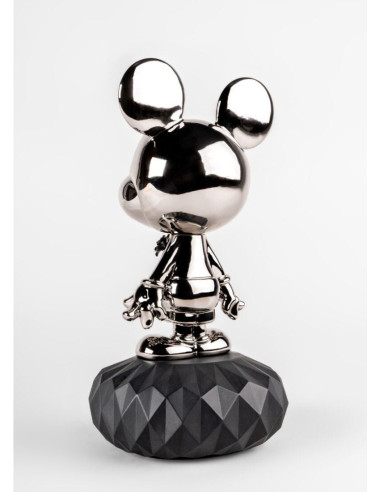 Lladró Mickey Mouse Platinum Sculpture