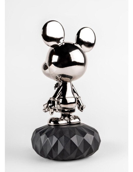 Lladró Mickey Mouse Platinum Sculpture