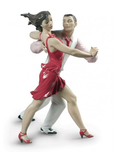 Lladró Salsa Couple Figurine. Limited Edition