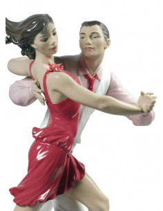 Lladró Statua Coppia salsa. Edizione limitata 2