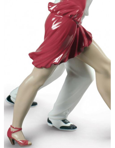 Lladró Salsa Couple Figurine. Limited Edition