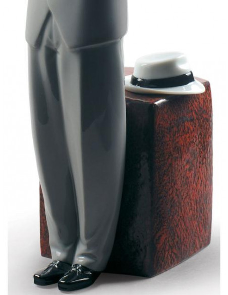 Lladró Jazz Trumpeter Statue