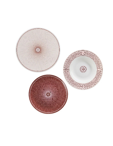 Hermès Set Posto tavola H Deco Rouge (x4)