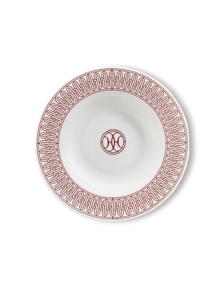 Hermès H Deco Rouge Table Place Set (x4)