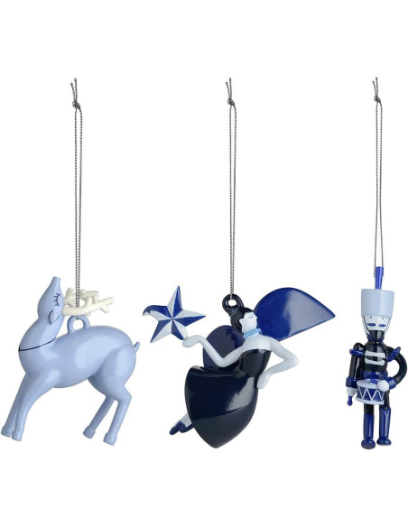 Alessi Decorazione natalizia Blue Christmas 3