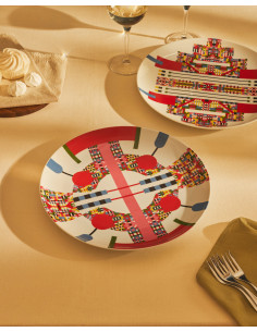 Alessi Piatto per dolci Holyedrics 2 2