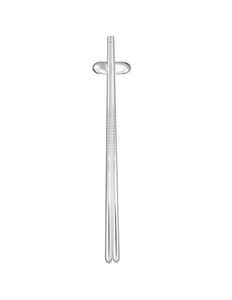 Christofle Uovo Set 24 pezzi Mood Asia argentato