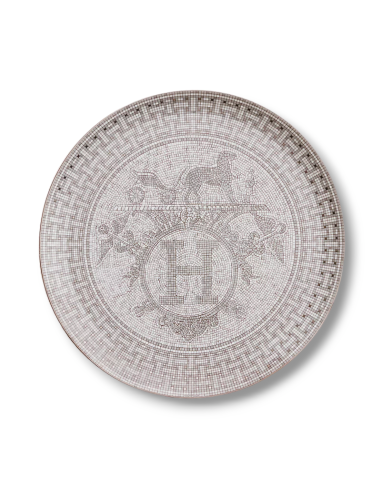 Hermès Piatto torta Mosaïque au 24 Platino
