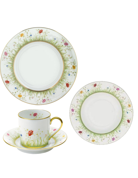 Haviland Set 3 pezzi Tavola Floralis