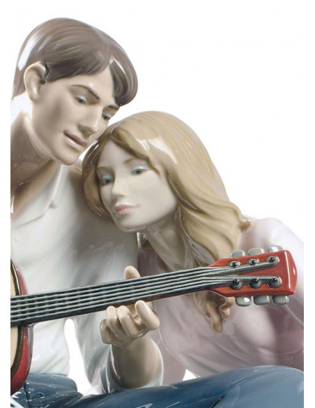 Lladró Statua Coppia La nostra canzone