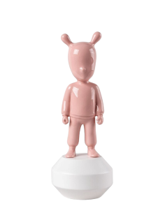Statua Lladró The Pink Guest. Modello piccolo.