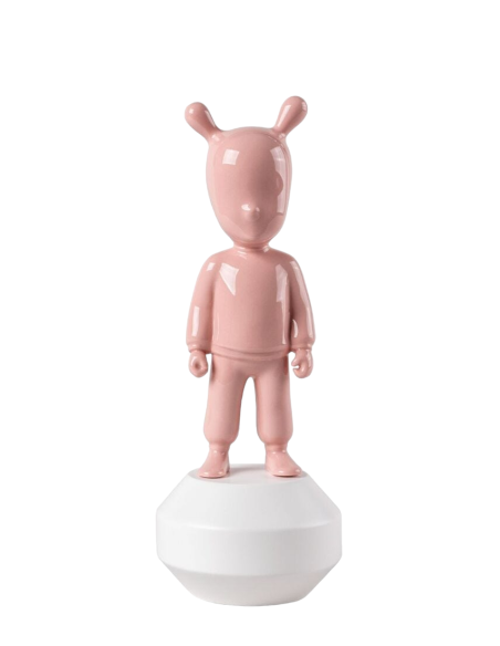 Statua Lladró The Pink Guest. Modello piccolo.