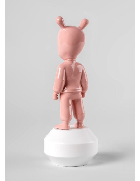 Statua Lladró The Pink Guest. Modello piccolo.