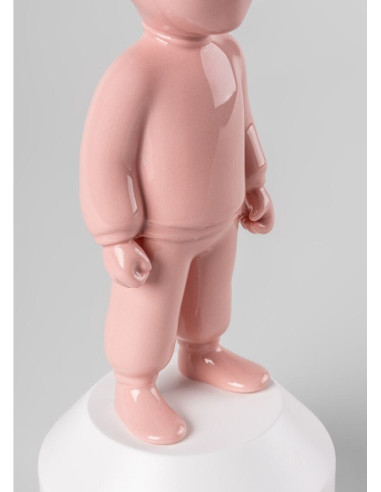 Lladró The pink Guest Sculpture. Small model