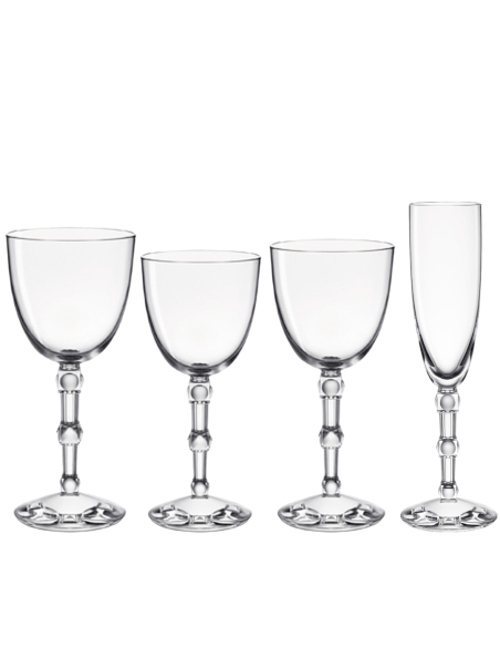 Baccarat Set of 4 Claire de Lune glasses