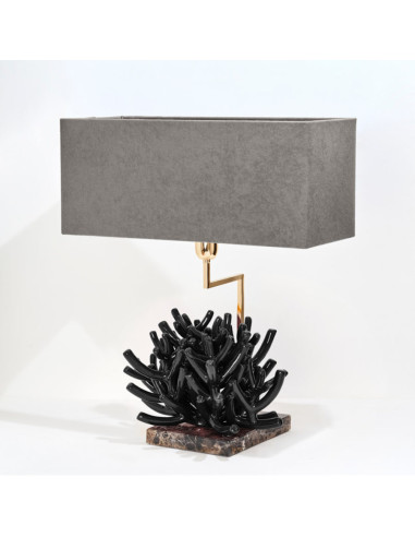 Riccio Caprese Ramo Caprese lamp. Black