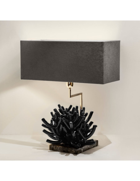 Riccio Caprese Ramo Caprese lamp. Black