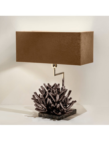 Riccio Caprese Ramo Caprese lamp. Bronze