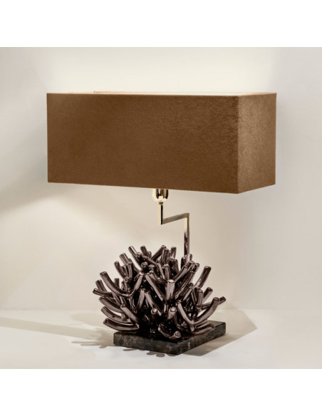 Riccio Caprese Ramo Caprese lamp. Bronze