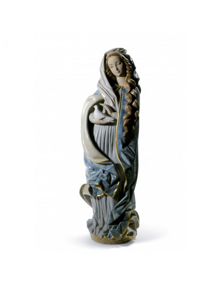 Lladró Madonna with dove statue - Limited edition