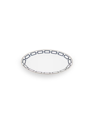 Ginori 1735 Catene sapphire blue oval platter