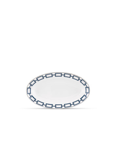 Ginori 1735 Catene sapphire blue Pickle dish