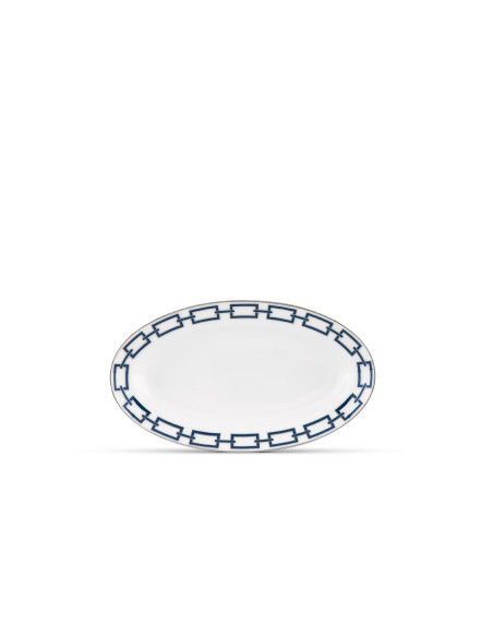 Ginori 1735 Catene sapphire blue Pickle dish