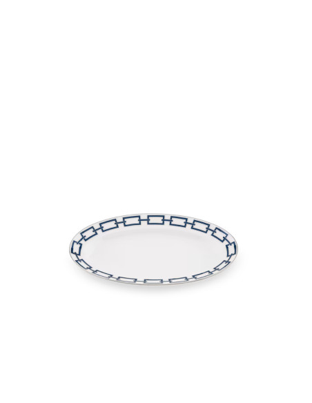 Ginori 1735 Catene sapphire blue Pickle dish