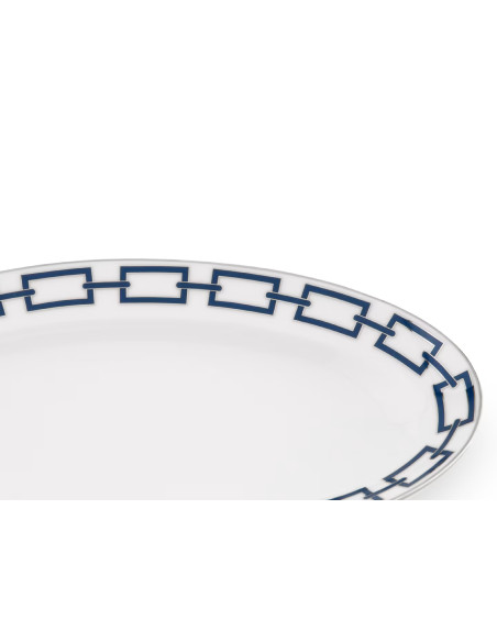 Ginori 1735 Catene sapphire blue Pickle dish