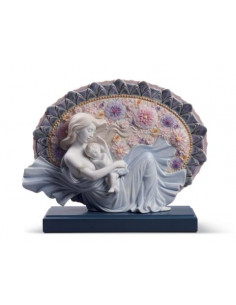 Lladró Blossoming of Life Mother Figurine