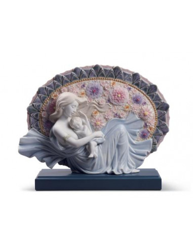 Lladró Blossoming of Life Mother Figurine