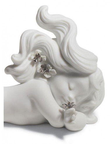 Lladró Statua Sirena Sognando il mare. Lustro...