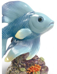 Lladró Statua Pesce sognatore dello stagno 2