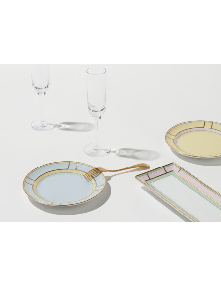 Ginori 1735 Set 18 piatti Diva Celeste
