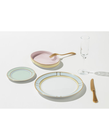 Ginori 1735 Set 18 piatti Diva Celeste