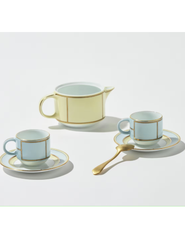 Ginori 1735 Set 6 caffè Diva Celeste