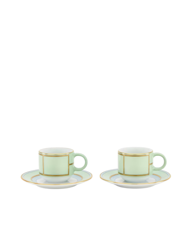 Ginori 1735 Set 6 caffè Diva Verde