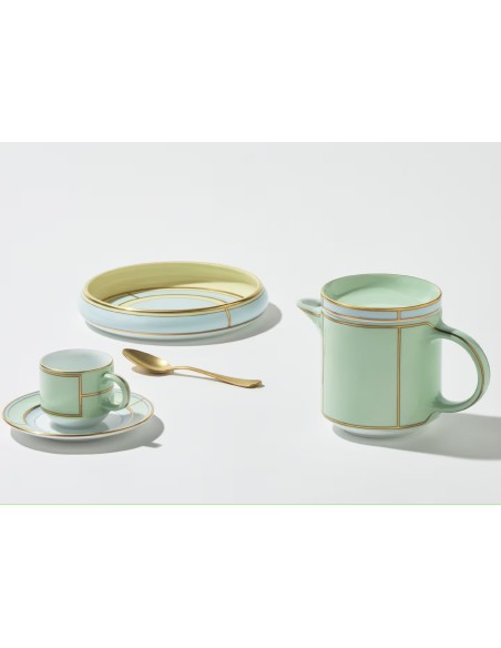 Ginori 1735 Svuotatasche Rotondo Diva Celeste