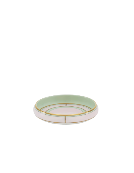 Ginori 1735 Diva pink round change tray
