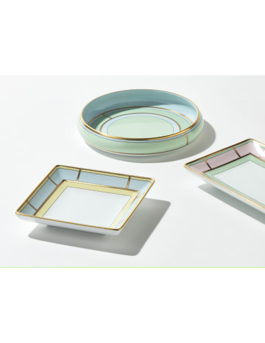 Ginori 1735 Diva green round change tray