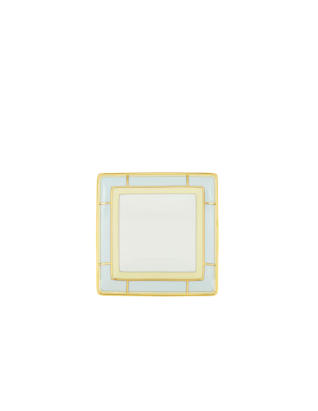 Ginori 1735 Diva square light blue change tray