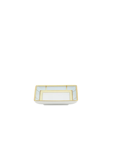 Ginori 1735 Diva square light blue change tray