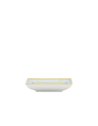 Ginori 1735 Diva square light blue change tray