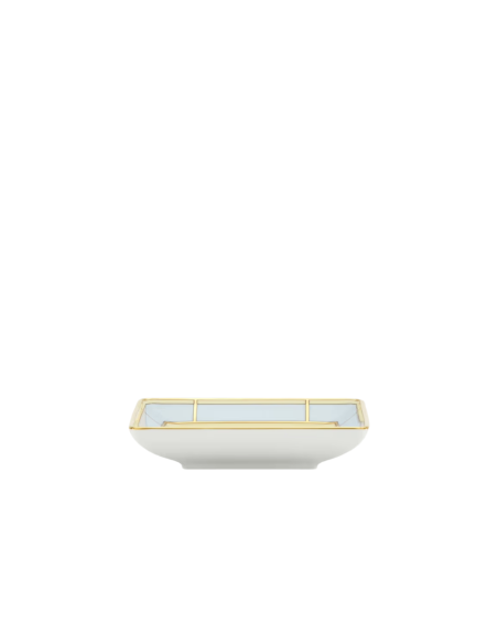 Ginori 1735 Diva square light blue change tray