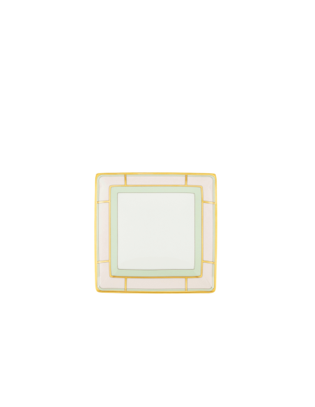 Ginori 1735 Diva pink square change tray